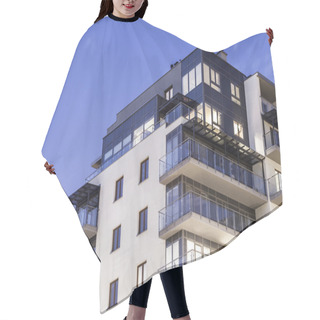 Personality  Modern Apartment Building Hair Cutting Cape