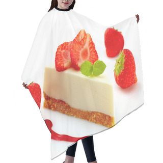 Personality  Strawberry Cheese Cake Hair Cutting Cape