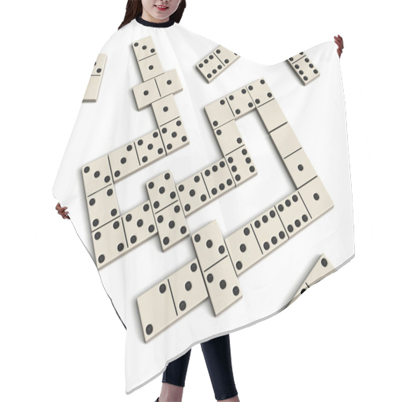 Personality  Domino Game Hair Cutting Cape