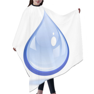 Personality  Water Drop Hair Cutting Cape
