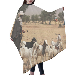 Personality  African Shepherd  Hair Cutting Cape