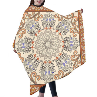 Personality  Bandanna  With  Ornament In Moroccan Style Hair Cutting Cape