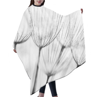 Personality  Abstract Dandelion Flower Background Hair Cutting Cape