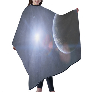 Personality  Planets In Space Hair Cutting Cape