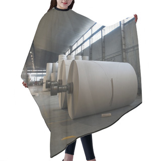 Personality  Paper And Pulp Mill Plant - Rolls Of Cardboard Hair Cutting Cape