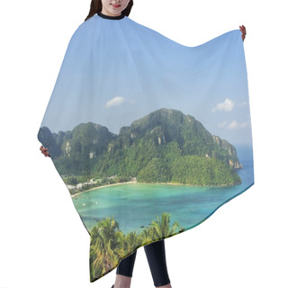 Personality  View Of Phi Phi Don Island From An Overlook, Krabi Province, Tha Hair Cutting Cape