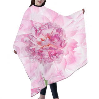 Personality  Pink Peony Flower  Hair Cutting Cape