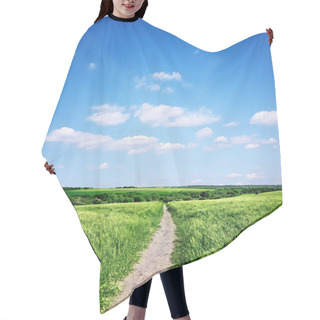 Personality  Beautiful Summer Landscape Hair Cutting Cape
