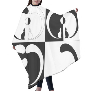 Personality  Cats Hair Cutting Cape