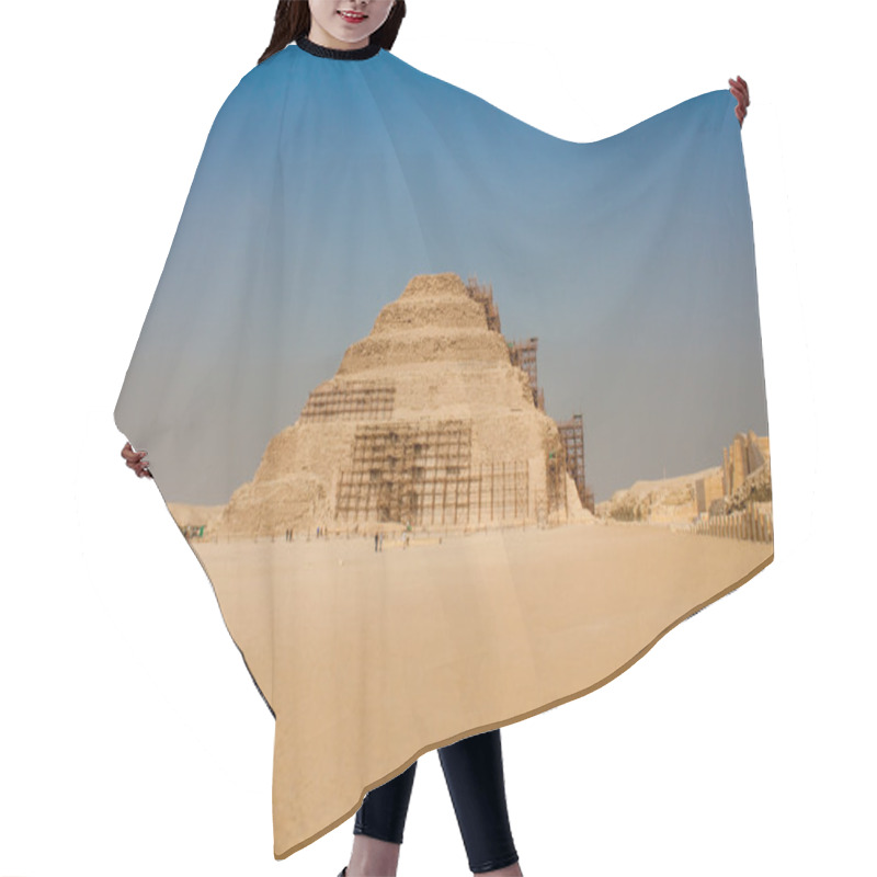 Personality  The Step Pyramid Of Djoser Hair Cutting Cape