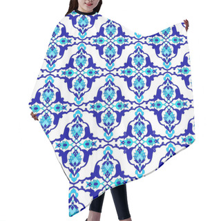 Personality  Background With Seamless Pattern Thirteen Hair Cutting Cape