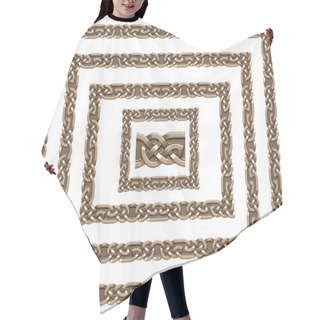 Personality  Celtic Frame Hair Cutting Cape