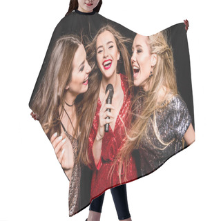 Personality  Three Gorgeous Women  Hair Cutting Cape