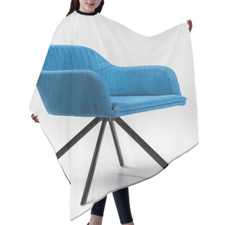Personality  Stylish Blue Chair Hair Cutting Cape