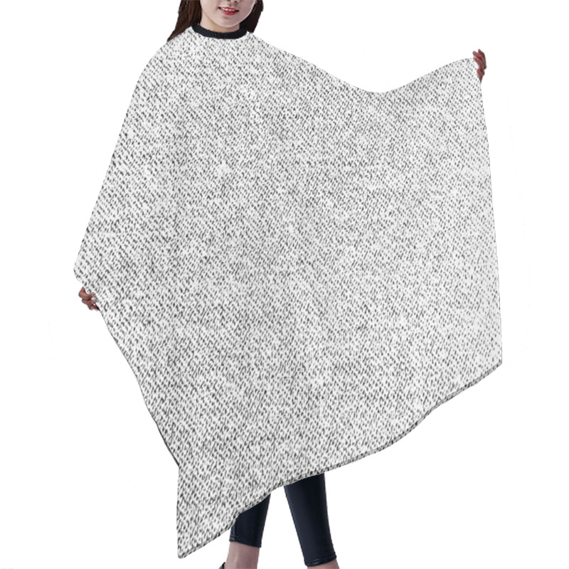Personality  Vector Fabric Texture Hair Cutting Cape
