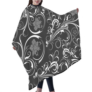 Personality  Abstract Floral Pattern, Vector Hair Cutting Cape