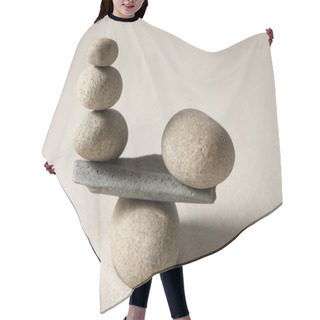 Personality  Balancing Stones Hair Cutting Cape