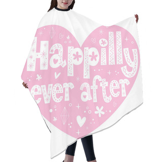 Personality  Happily Ever After Heart Shaped Hair Cutting Cape