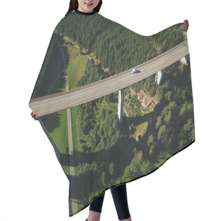 Personality  Aerial View Hair Cutting Cape