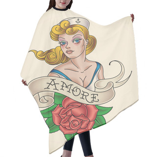 Personality  Rose Of Amore Hair Cutting Cape