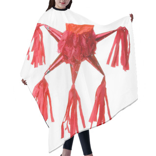 Personality  Red Pinata Hair Cutting Cape