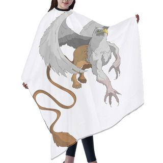 Personality  Gryphon Marching Prancing Hair Cutting Cape