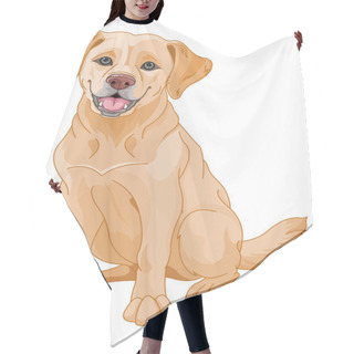 Personality  Golden Retriever Dog Hair Cutting Cape