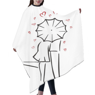 Personality  Couple In Love Hair Cutting Cape
