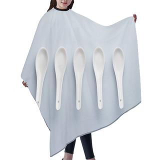 Personality  Chinese Soup Spoons Hair Cutting Cape