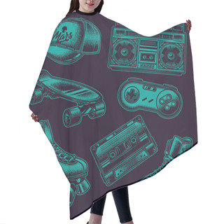 Personality  Retro Kit_22 Hair Cutting Cape