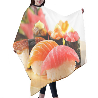 Personality  Japanese Cuisine - Sushi Set Hair Cutting Cape