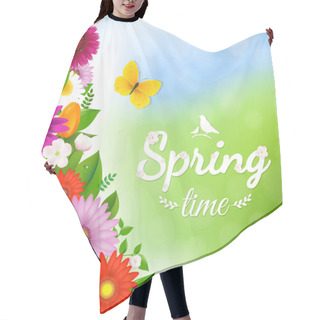 Personality  Spring Time Postcard   Hair Cutting Cape