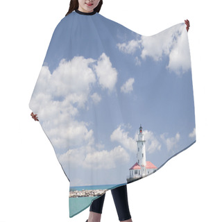 Personality  Chicago Lighthouse Hair Cutting Cape