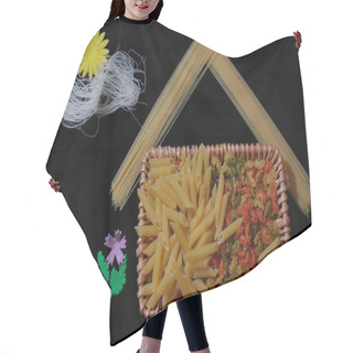 Personality  Pasta Collection Fantasy Hair Cutting Cape