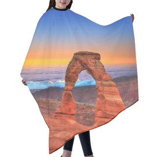 Personality  Arches National Park In Moab Utah USA Hair Cutting Cape