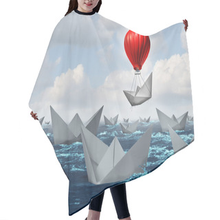 Personality  Business Advantage Concept Hair Cutting Cape