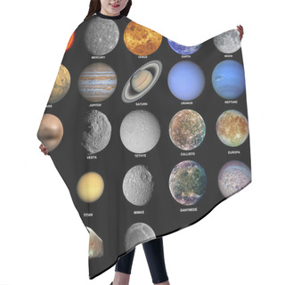 Personality  The Solar System Hair Cutting Cape