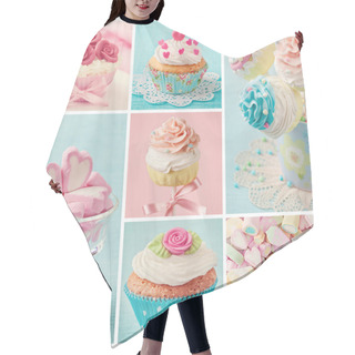 Personality  Pastel Colored Sweets Hair Cutting Cape