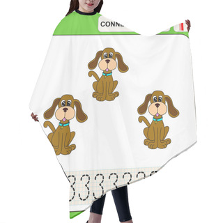 Personality  Connect The Dots Hair Cutting Cape