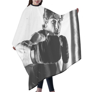 Personality  Muscular Kickbox Fighter  Hair Cutting Cape