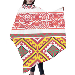 Personality  Ornaments In The Ukrainian Style Hair Cutting Cape