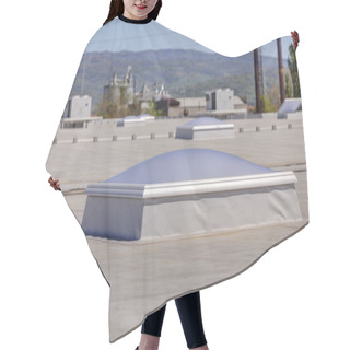 Personality  Building Roof Top Details Hair Cutting Cape