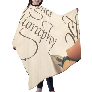 Personality  Calligraphy3 Hair Cutting Cape