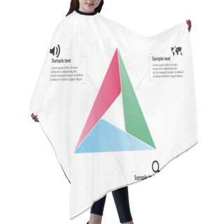 Personality  Triangle Infographic Hair Cutting Cape