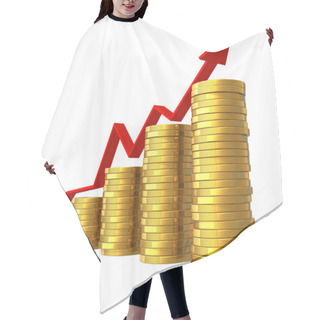 Personality  Financial Success Concept Hair Cutting Cape