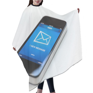 Personality  New Message On Mobile Smart Phone Hair Cutting Cape