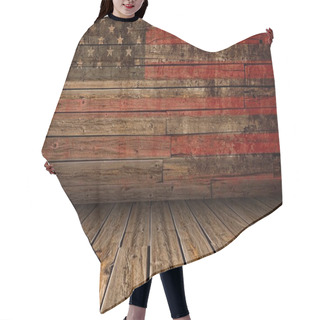 Personality  Wooden American Stage Hair Cutting Cape