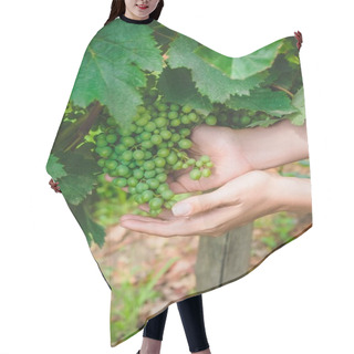 Personality  Green Grapes Hair Cutting Cape