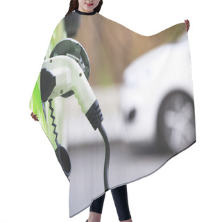 Personality  Loading Energy Of An Electric Car   Hair Cutting Cape