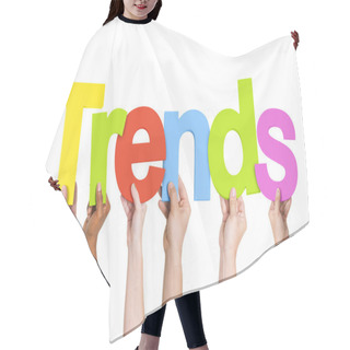Personality  Arms Holding Word Trends Hair Cutting Cape